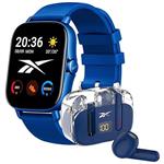 Smartwatch Reebok RBK-BDST Active Pack Reloj + Auriculares Azul            
